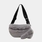 Saszetka z sztucznego futra